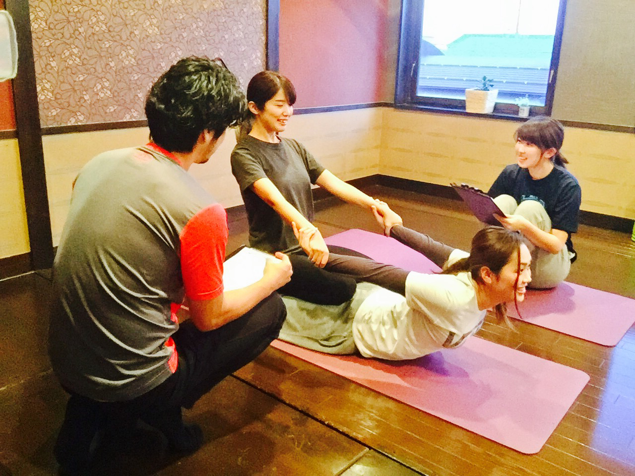 ストレングスストレッチトレーナー養成講座の様子