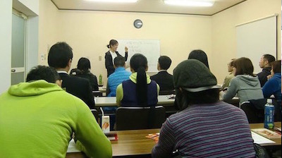 姿勢改善スポーツマインドセミナーの様子